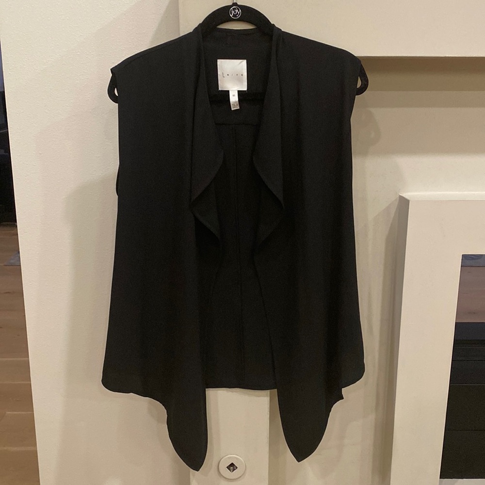 Leith Open Front Cardigan Vest